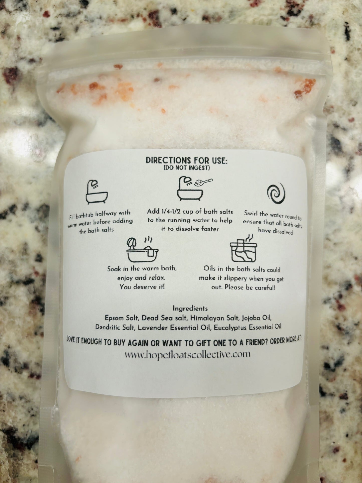 Soul Soak- 22oz Luxury Mineral-Rich Bath Salts
