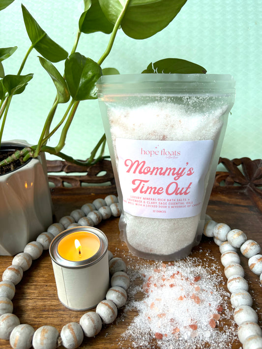 Mommy's Time Out- 22oz Mineral-Rich Bath Salts