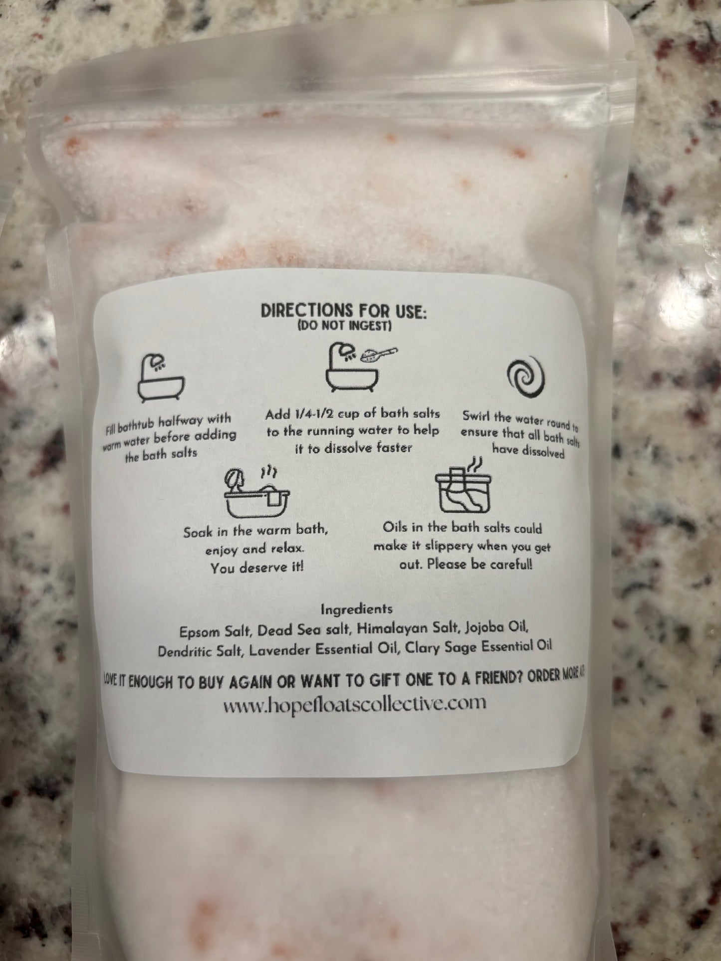 Mommy's Time Out- 22oz Mineral-Rich Bath Salts
