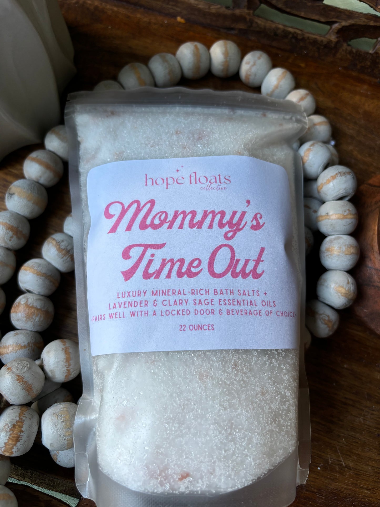 Mommy's Time Out- 22oz Mineral-Rich Bath Salts