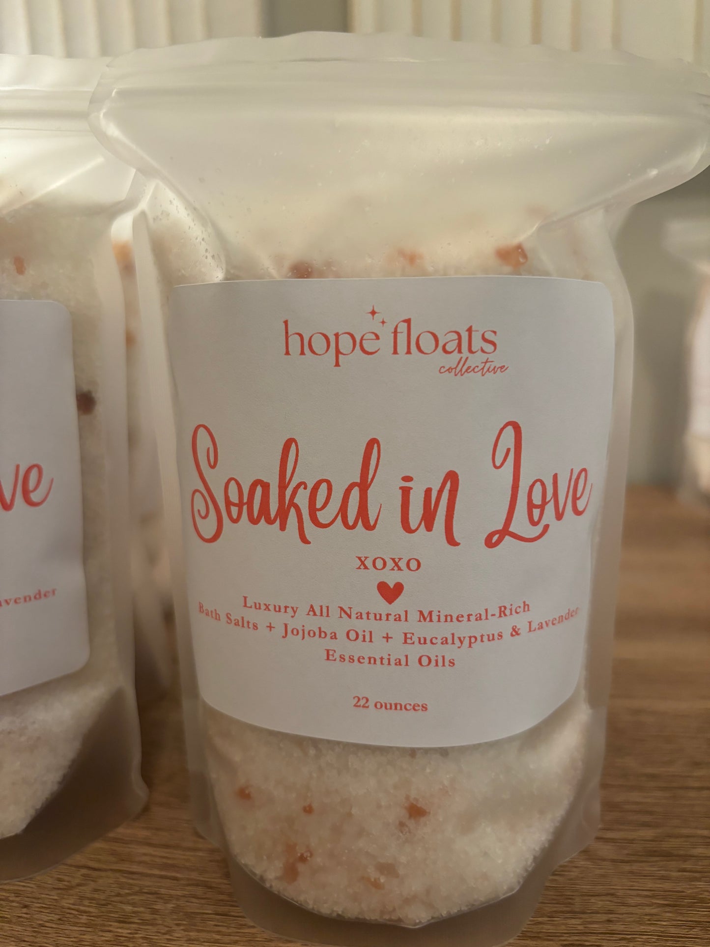 Soaked in Love- 22oz Luxury Mineral-Rich Bath Salts